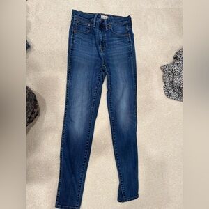 Madewell Indigo Skinny Jeans